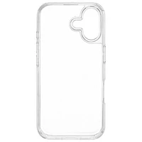 Insignia Fitted Hard Shell Case for iPhone 16 - Clear - Only at Best Buy