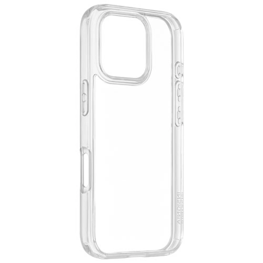 Insignia Fitted Hard Shell Case for iPhone 16 Pro - Clear - Only at Best Buy