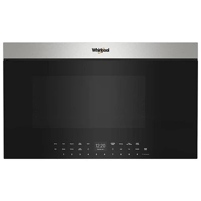 Whirlpool Over-The-Range Microwave with Air Fryer - 1.1 Cu. Ft. - Stainless Steel