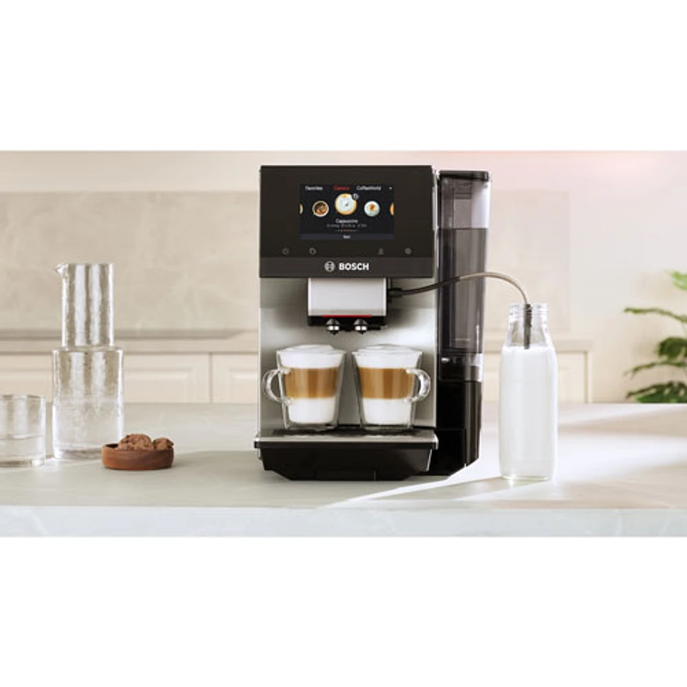 Bosch VeroCafe 800 Series Automatic Espresso Machine With Milk Container - Only at Best Buy