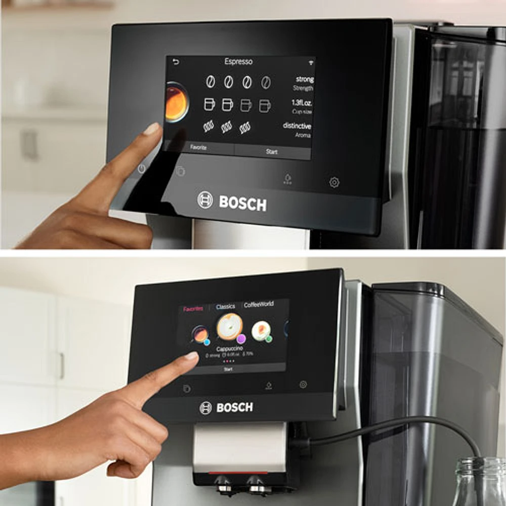 Machine à espresso automatique VeroCafe 800 de Bosch avec contenant à lait - Exclusivité Best Buy