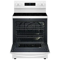 Whirlpool 30" 5.3 Cu. Ft. Fan Convection Freestanding Electric Air Fry Range (YWFES5030RW) - White