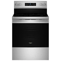 Whirlpool 30" 5.3 Cu. Ft. Fan Convection Electric Air Fry Range (YWFES5030RZ) - Stainless Steel