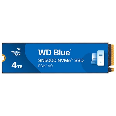 WD Blue SN5000 NVMe PCI-e Internal Solid State Drive (WDBS3F0040BNC-WRSN)