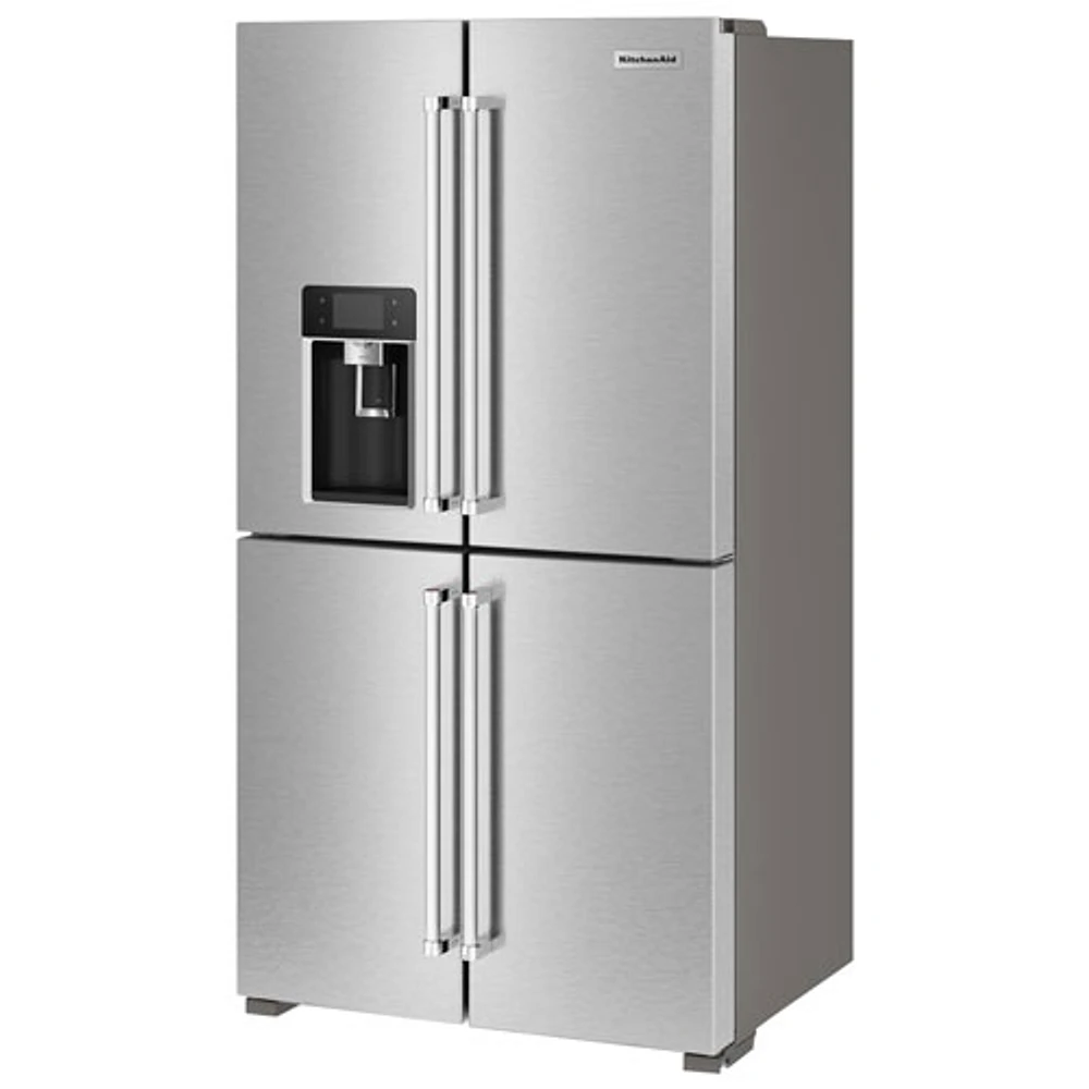 KitchenAid 36" 19.2 Cu. Ft. French Door Refrigerator (KRQC736RPS) - Stainless Steel