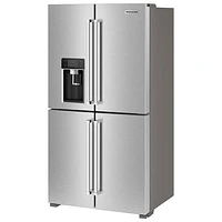 KitchenAid 36" 19.2 Cu. Ft. French Door Refrigerator (KRQC736RPS) - Stainless Steel