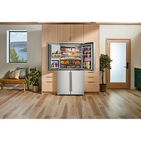 KitchenAid 36" 19.2 Cu. Ft. French Door Refrigerator (KRQC736RPS) - Stainless Steel