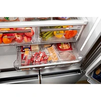 Whirlpool 36" 19.2 Cu. Ft. French Door Refrigerator (WRQC7836RZ) - Stainless Steel