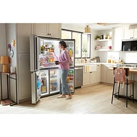 Whirlpool 36" 19.2 Cu. Ft. French Door Refrigerator (WRQC7836RZ) - Stainless Steel