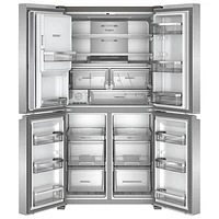 Whirlpool 36" 19.2 Cu. Ft. French Door Refrigerator (WRQC7836RZ) - Stainless Steel