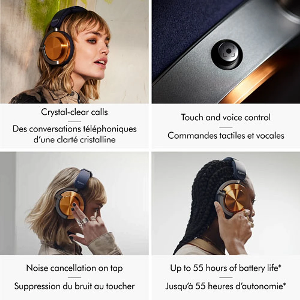 Dyson OnTrac Over-Ear Noise Cancelling Bluetooth Headphones - CNC Copper