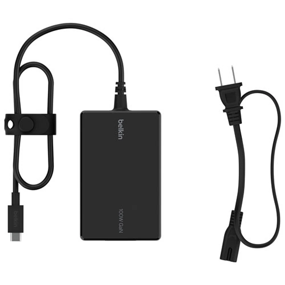 Belkin Connect 100W USB-C Core GaN Charge Adapter (INC016ttBK)