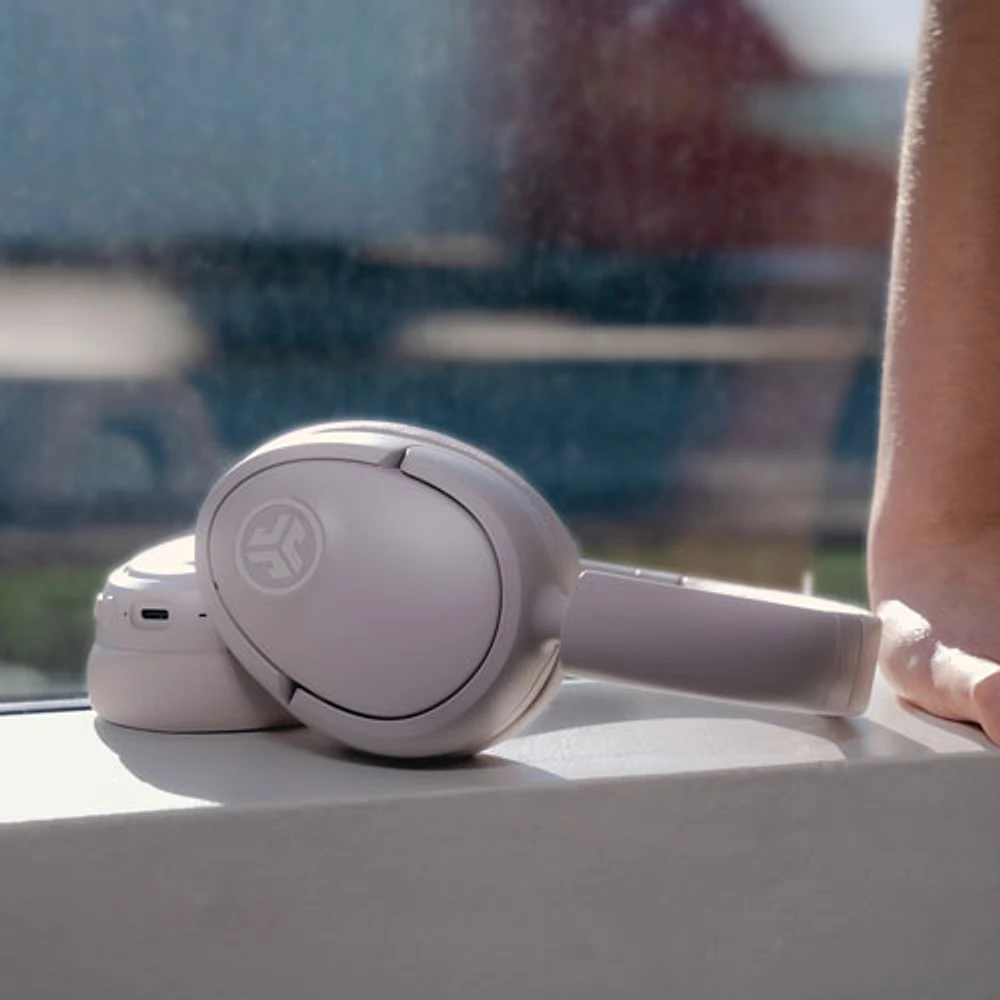 Casque d'écoute 100 % sans fil à suppression du bruit JBuds LUX de JLab - Mauve