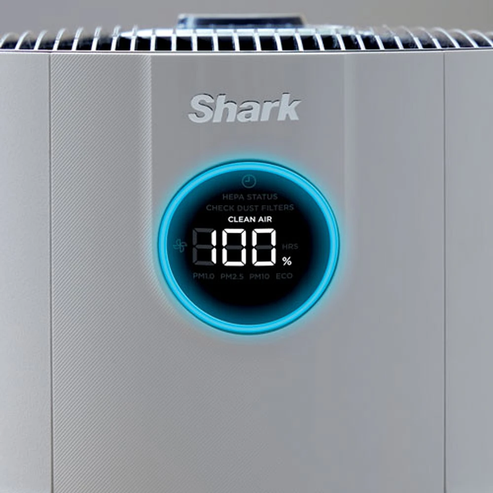 Purificateur d'air HP302C MAX NeverChange de Shark avec filtre HEPA - Blanc