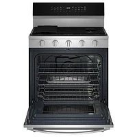 Whirlpool 30" 5.0 Cu. Ft. True Convection 5-Burner Freestanding Gas Range (WFGS7530RZ) - Stainless Steel