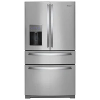 Whirlpool 36" 26 Cu. Ft. French Door Refrigerator (WRMF7736PZ) - Stainless Steel