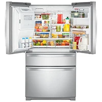 Whirlpool 36" 26 Cu. Ft. French Door Refrigerator (WRMF7736PZ) - Stainless Steel