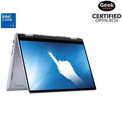 Boîte ouverte - Portable 2-en-1 à écran tactile de 14 po Inspiron de Dell - Bleu glacier (Core 5 120U d'Intel/RAM 16 Go/SSD 1 To/Win 11)