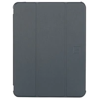 Étui folio Satin de Tucano Milano Italy pour iPad Air de 11 po (M2) - Bleu minuit