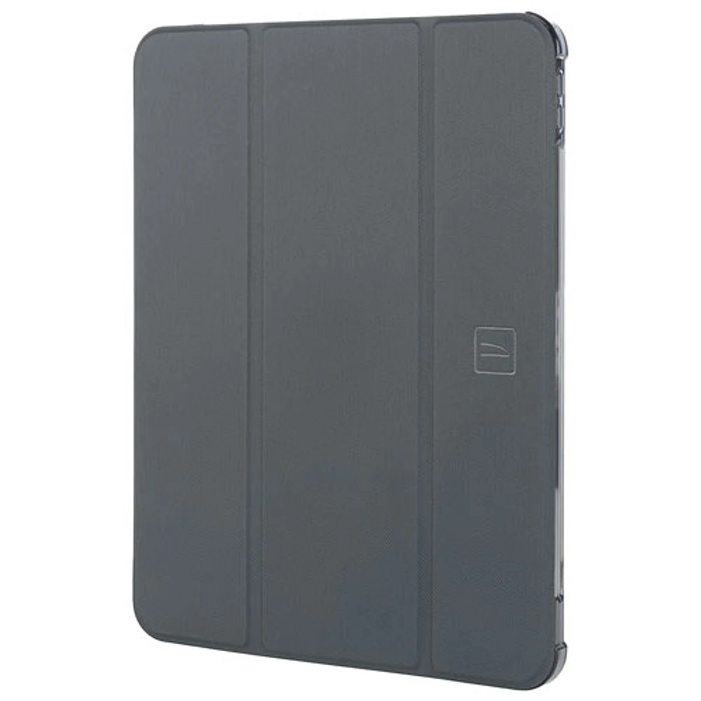 Étui folio Satin de Tucano Milano Italy pour iPad Air de 11 po (M2) - Bleu minuit