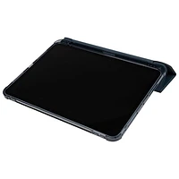 Étui folio Satin de Tucano Milano Italy pour iPad Air de 11 po (M2) - Bleu minuit