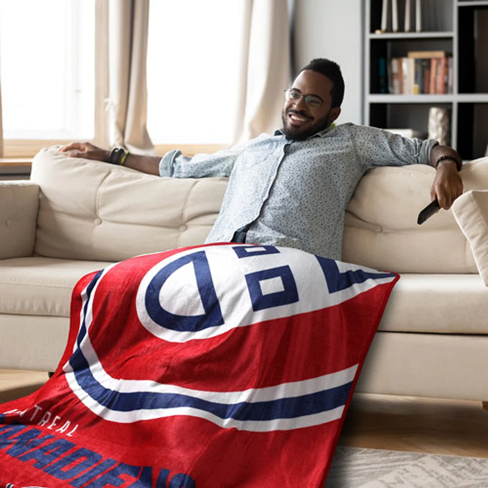 NHL Micro-Flannel Throw Blanket