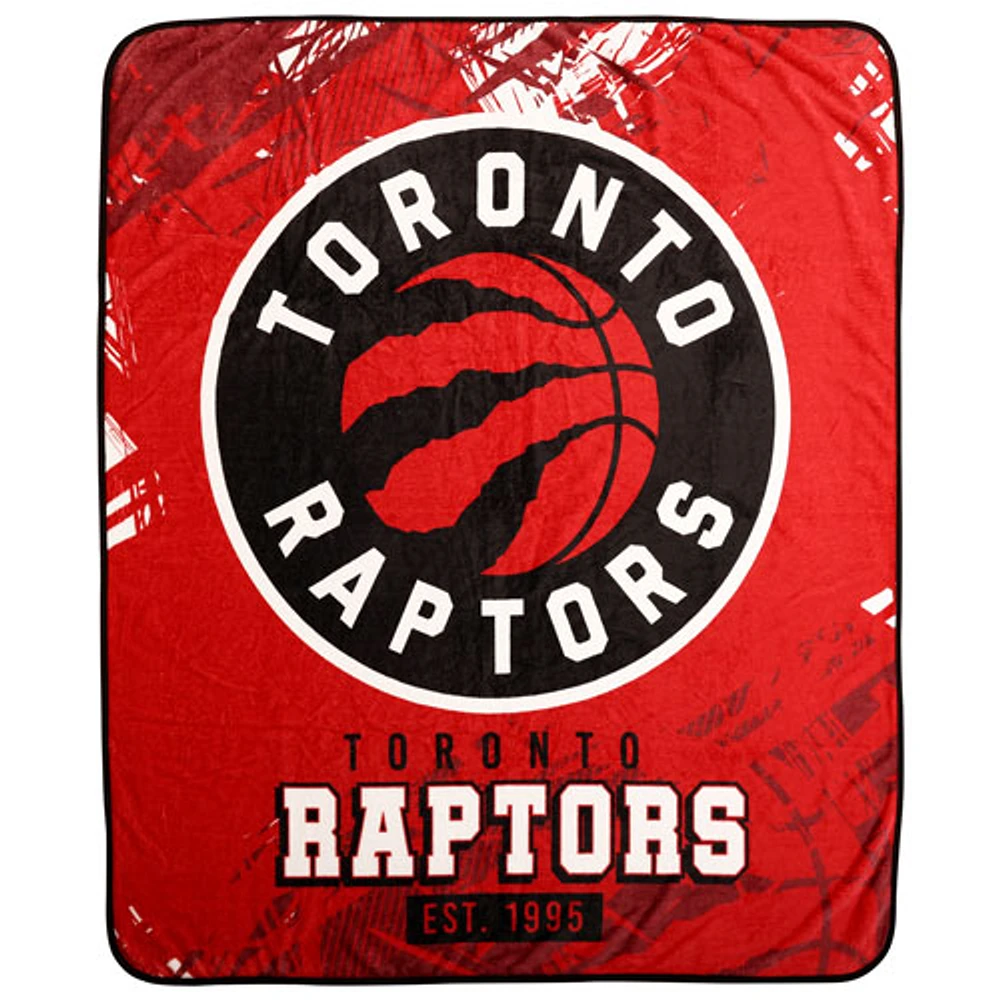 NBA Micro-Flannel Throw Blanket - Toronto Raptors