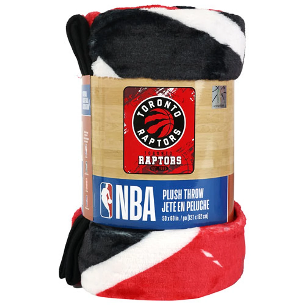 NBA Micro-Flannel Throw Blanket - Toronto Raptors