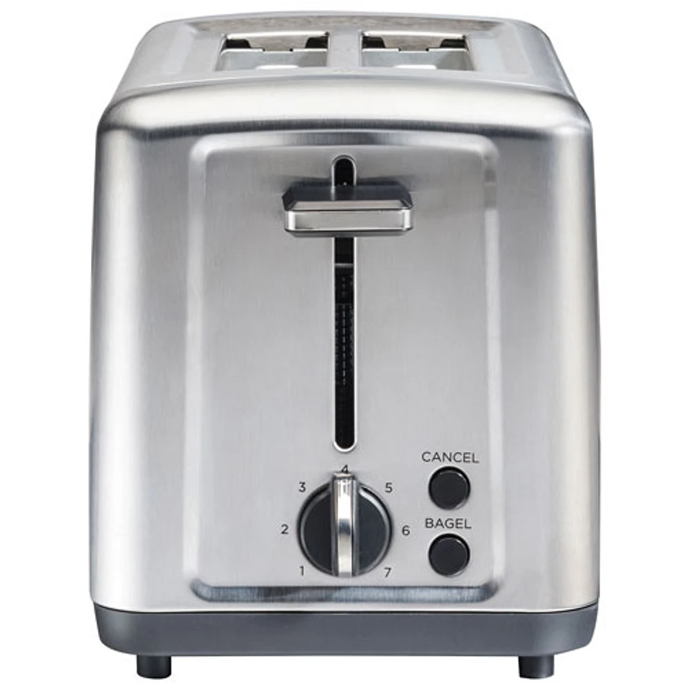 Hamilton Beach Extra-Wide Slot Toaster - 2-Slice - Brushed Stainless Steel