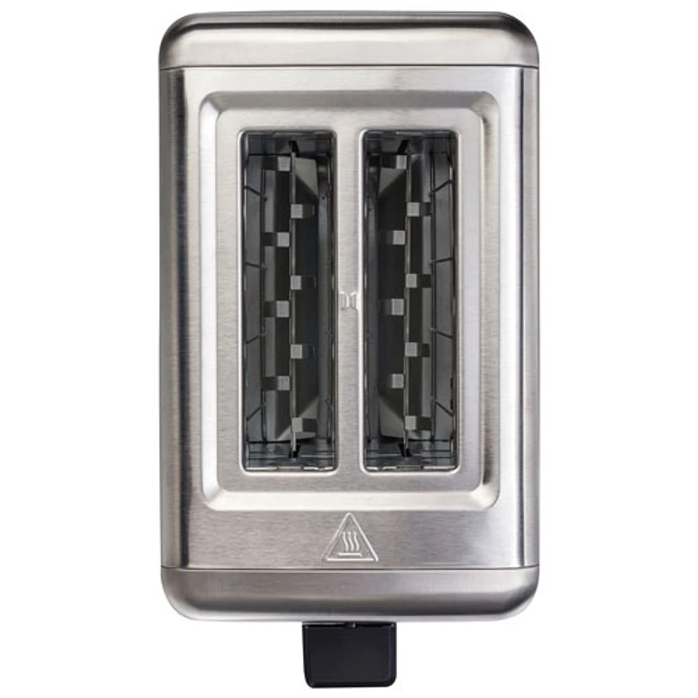 Hamilton Beach Extra-Wide Slot Toaster - 2-Slice - Brushed Stainless Steel