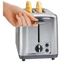 Hamilton Beach Extra-Wide Slot Toaster - 2-Slice - Brushed Stainless Steel