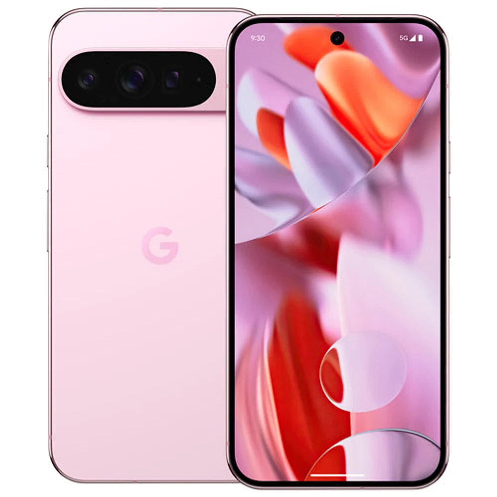 Pixel 9 Pro XL de 256 Go de Google - Quartz rose - Déverrouillé