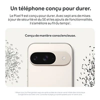 Pixel 9 de 128 Go de Google - Porcelaine - Déverrouillé