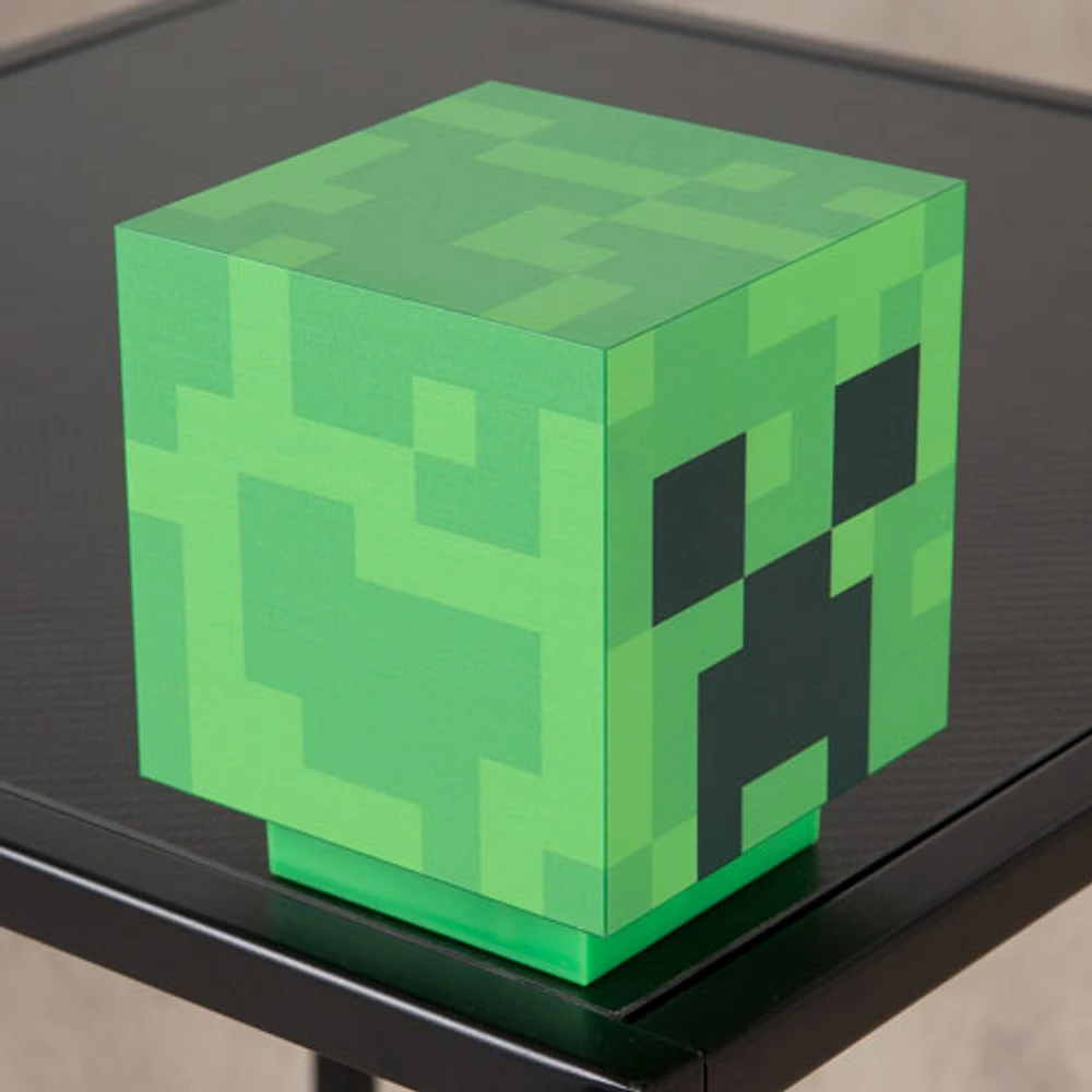 Minecraft LED Creeper Night Lamp