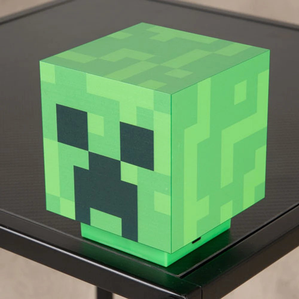 Minecraft LED Creeper Night Lamp