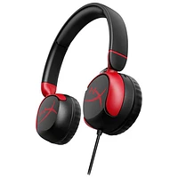 HyperX Cloud Mini Over-Ear Sound Isolating Headphones - Black/Red