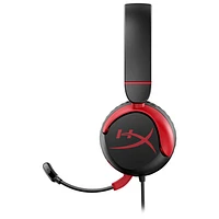 HyperX Cloud Mini Over-Ear Sound Isolating Headphones - Black/Red