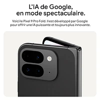 Pixel 9 Pro Fold de Go de Google avec TELUS - Noir volcanique