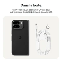 Pixel 9 Pro Fold de Go de Google avec Freedom Mobile - Noir volcanique