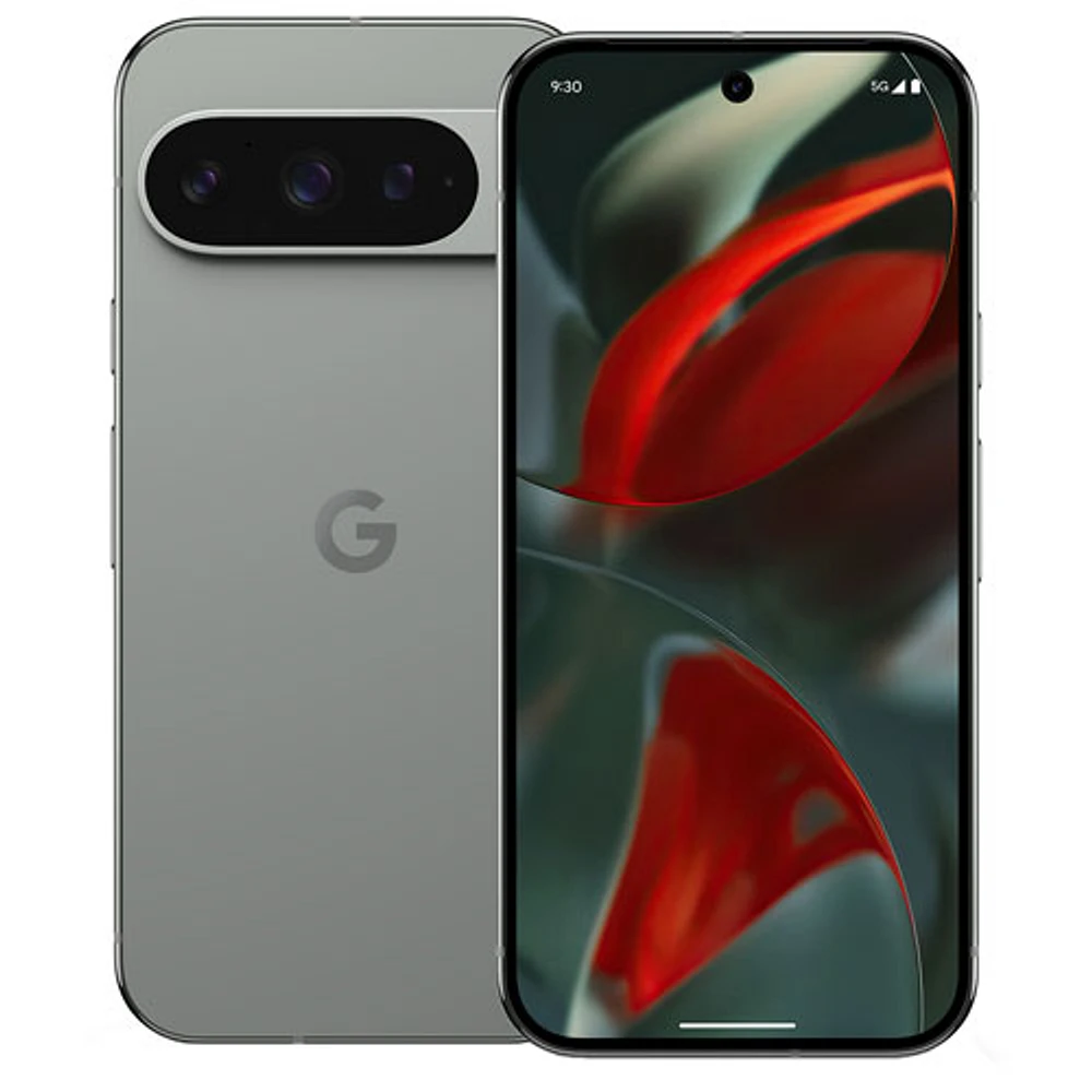 Pixel 9 Pro de 128 Go de Google avec Koodo - Vert lichen - Forfait Balance sélectionné