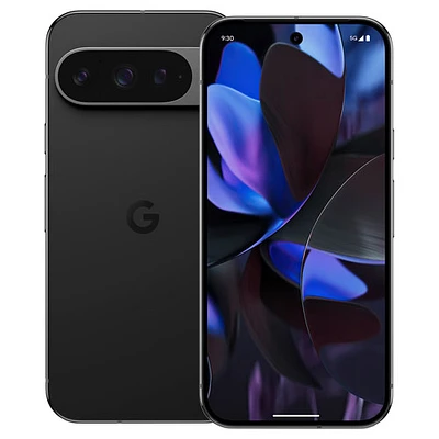 Pixel 9 Pro de 128 Go de Google offert par TELUS - Noir volcanique - Financement mensuel