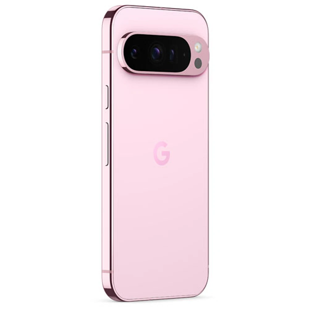 Pixel 9 Pro de 256 Go de Google avec TELUS - Quartz rose - Financement mensuel