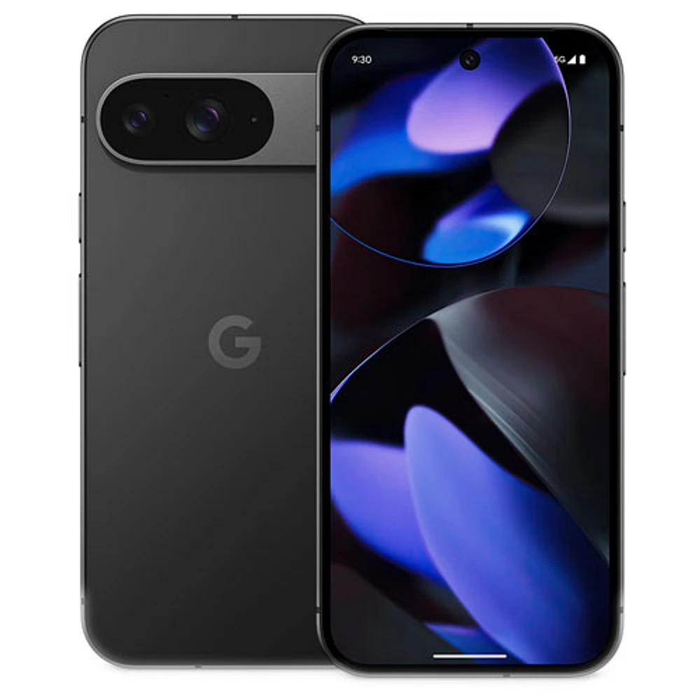 Pixel 9 de 256 Go de Google avec TELUS - Noir volcanique - Financement mensuel