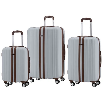 Ensemble de 3 valises rigides extensibles Spectacular LTD de Samsonite - Argenté/Brun