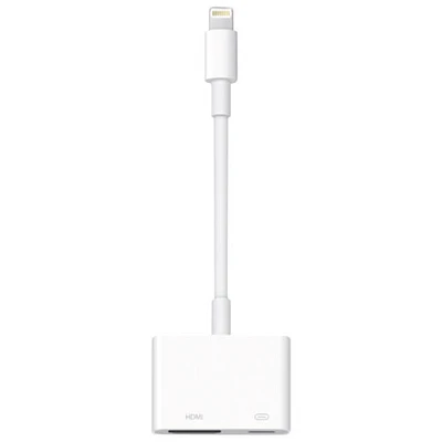 Adaptateur audio-vidéo numérique Lightning vers HDMI/Lightning d'Apple (MW2P3AM/A)