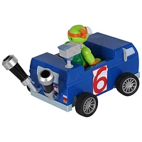 Voiture téléguidée TMNT Michelangelo Channel 6 de NKOK (2403) - Bleu/Rouge