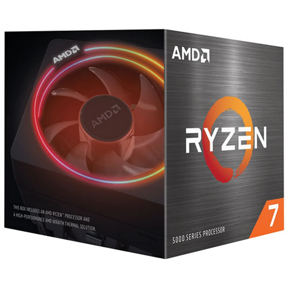 Processeur octocoeur de 4,8 GHz AM4 Ryzen 7 5800XT d'AMD