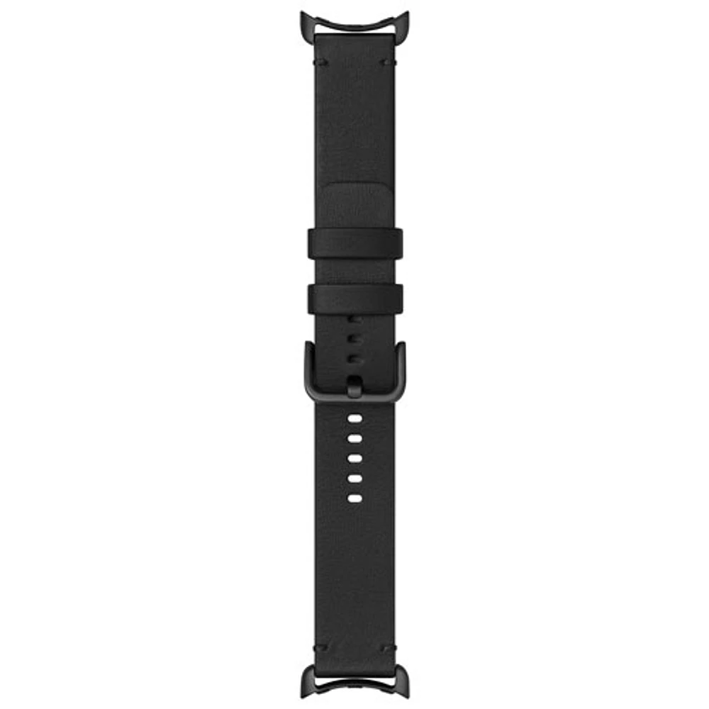 Google Pixel Watch 3 (45mm) Crafted Leather Band - Large - Black