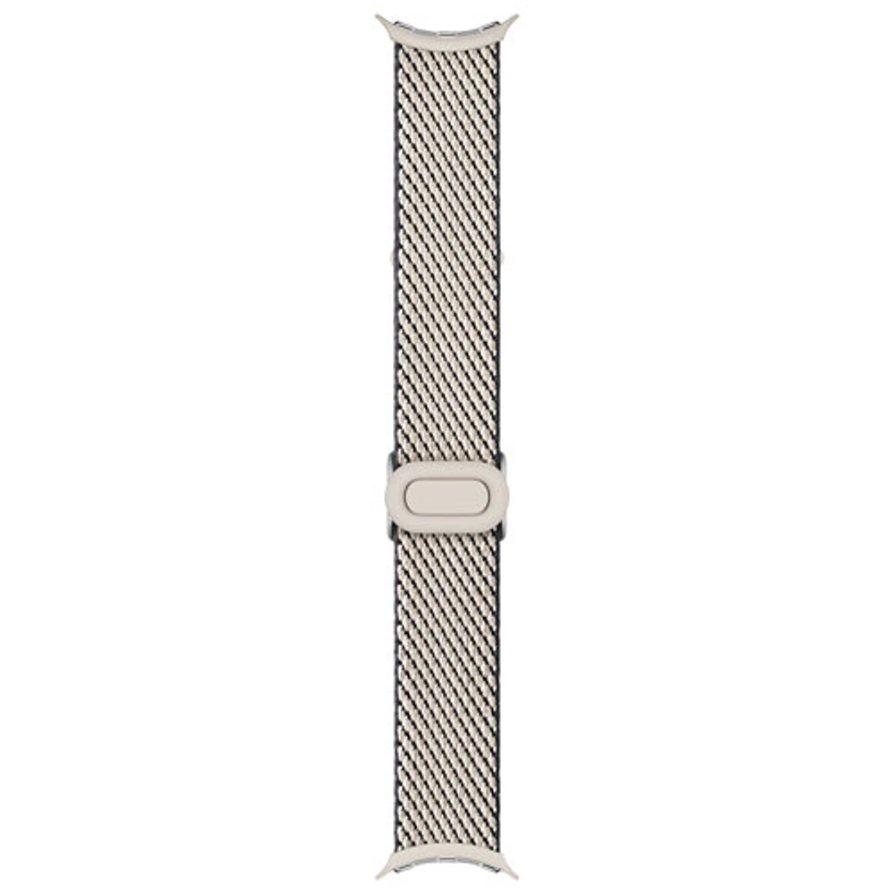 Bracelet tressé pour Pixel Watch 3 (45 mm) de Google - Porcelaine