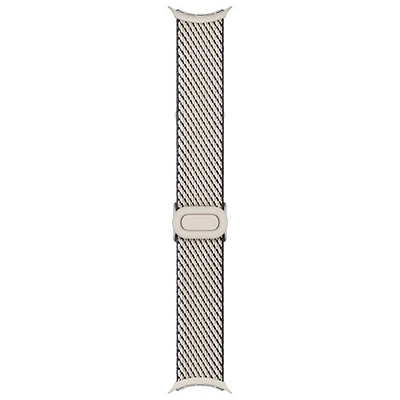 Google Pixel Watch 3 (45mm) Woven Band - Porcelain